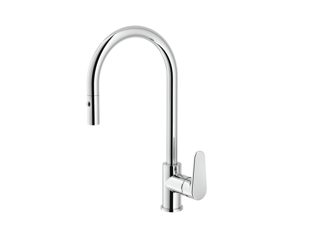 CisalSingle lever sink mixer ES with pull out handspray KITCHEN_A3000575
