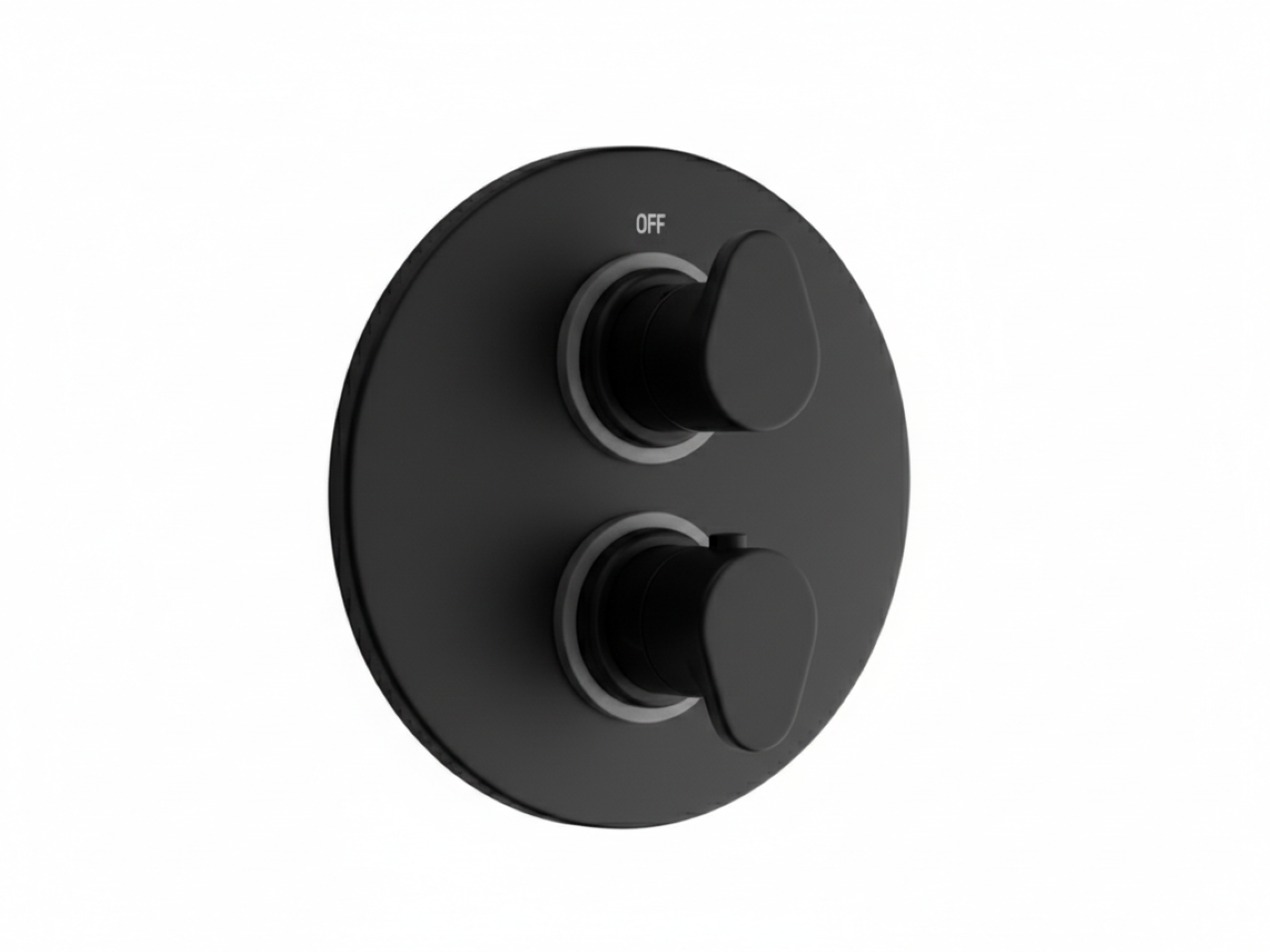 Exposed part for con.thermo.shower valve, 2-outlet ALMA_A3018100 -1