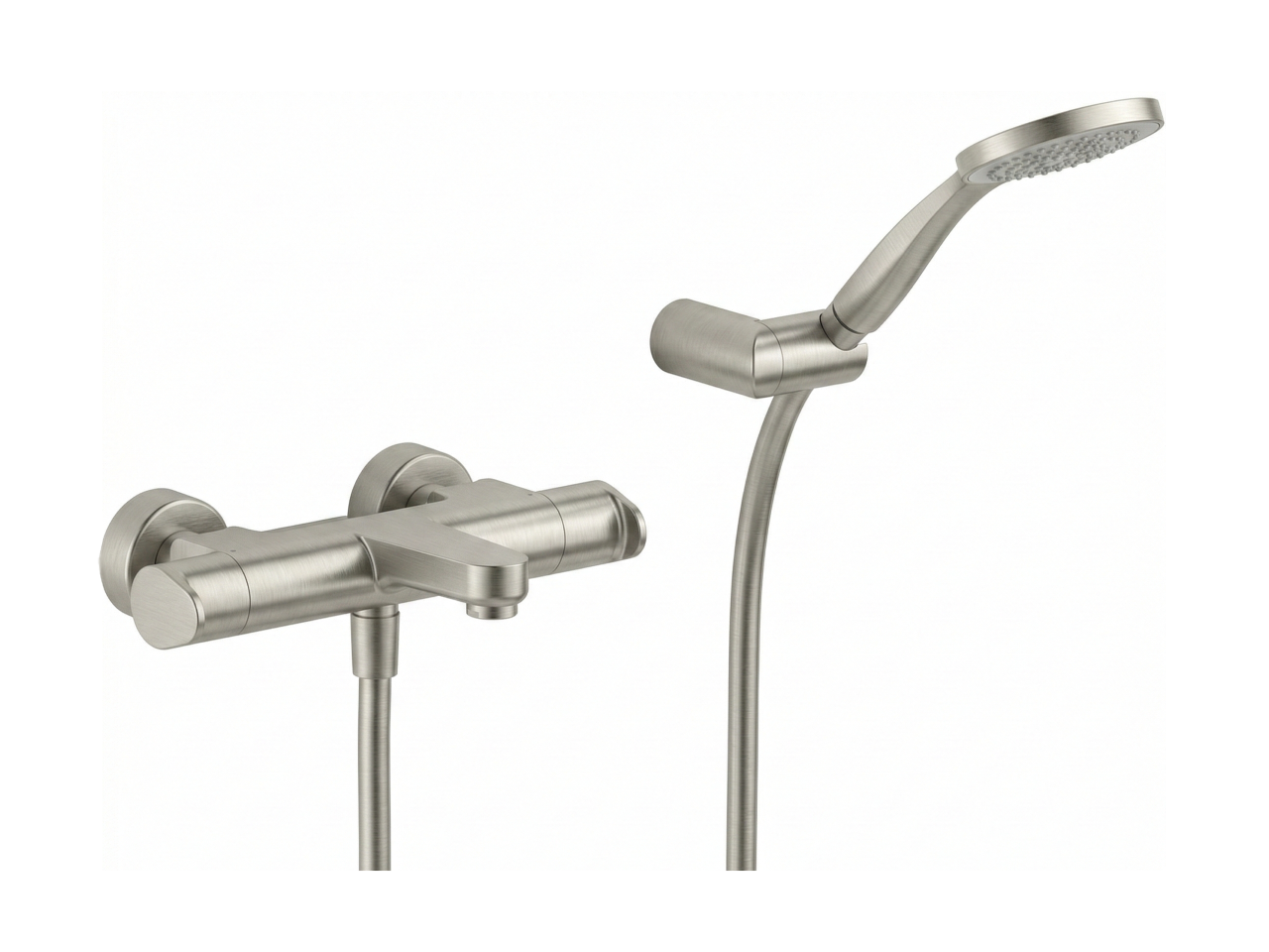 Thermostatic bath mixer, with shower set ALMA_A3D21010 -1