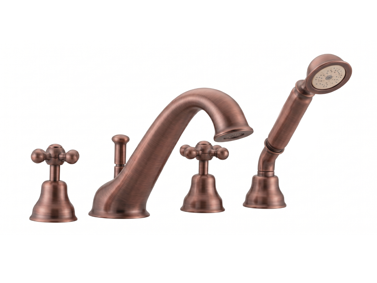 Deck-mounted 4-hole bath mixer ARCANA CERAMIC_AC000260 -1