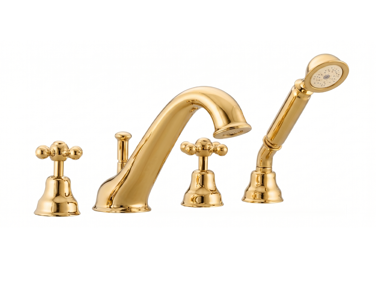 Deck-mounted 4-hole bath mixer ARCANA CERAMIC_AC000264 -1