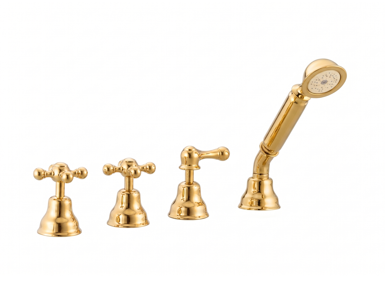 Deck-mounted 4-hole bath mixer ARCANA CERAMIC_AC000290 -1