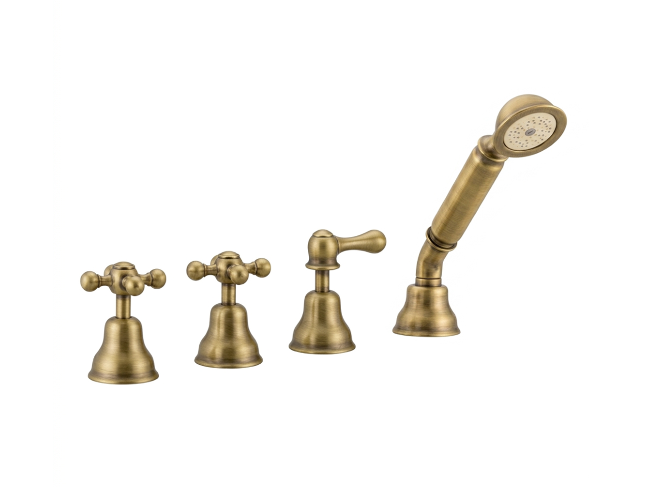 Deck-mounted 4-hole bath mixer ARCANA CERAMIC_AC000290 -1