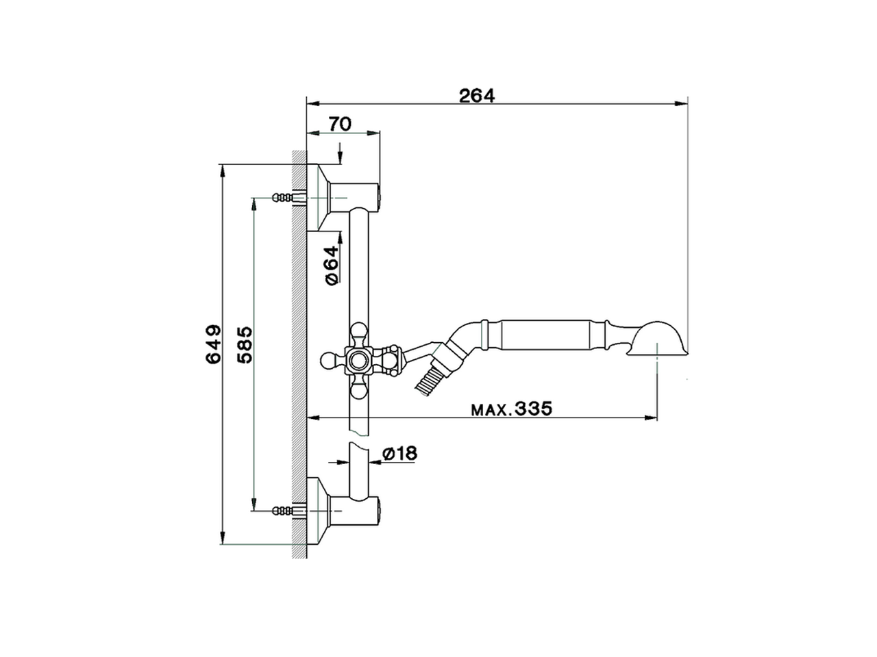 Shower set ARCANA COMPONENTS_AR003112 - v1