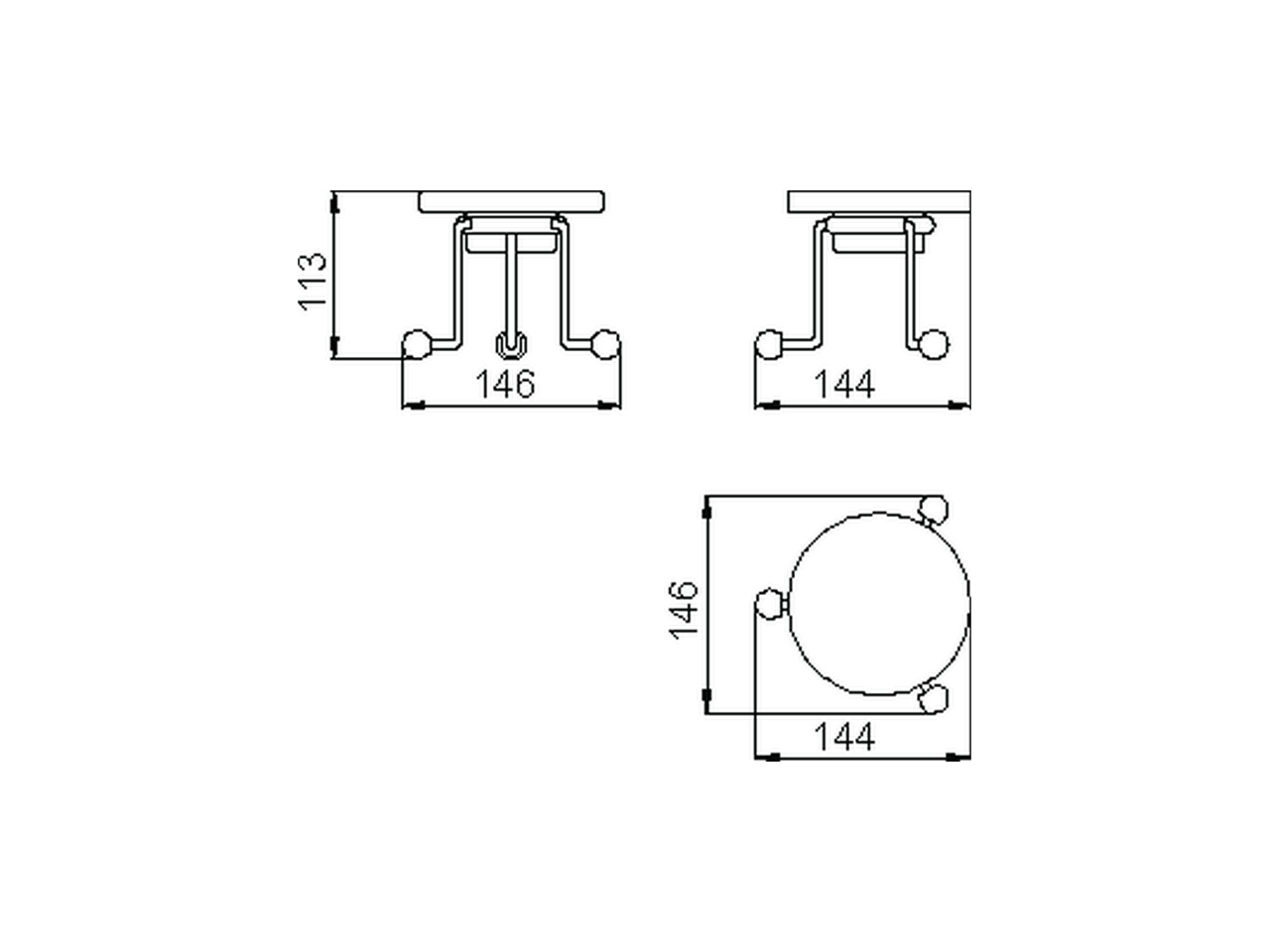 Soap-dish ARCANA COMPONENTS_AR090490 - v1