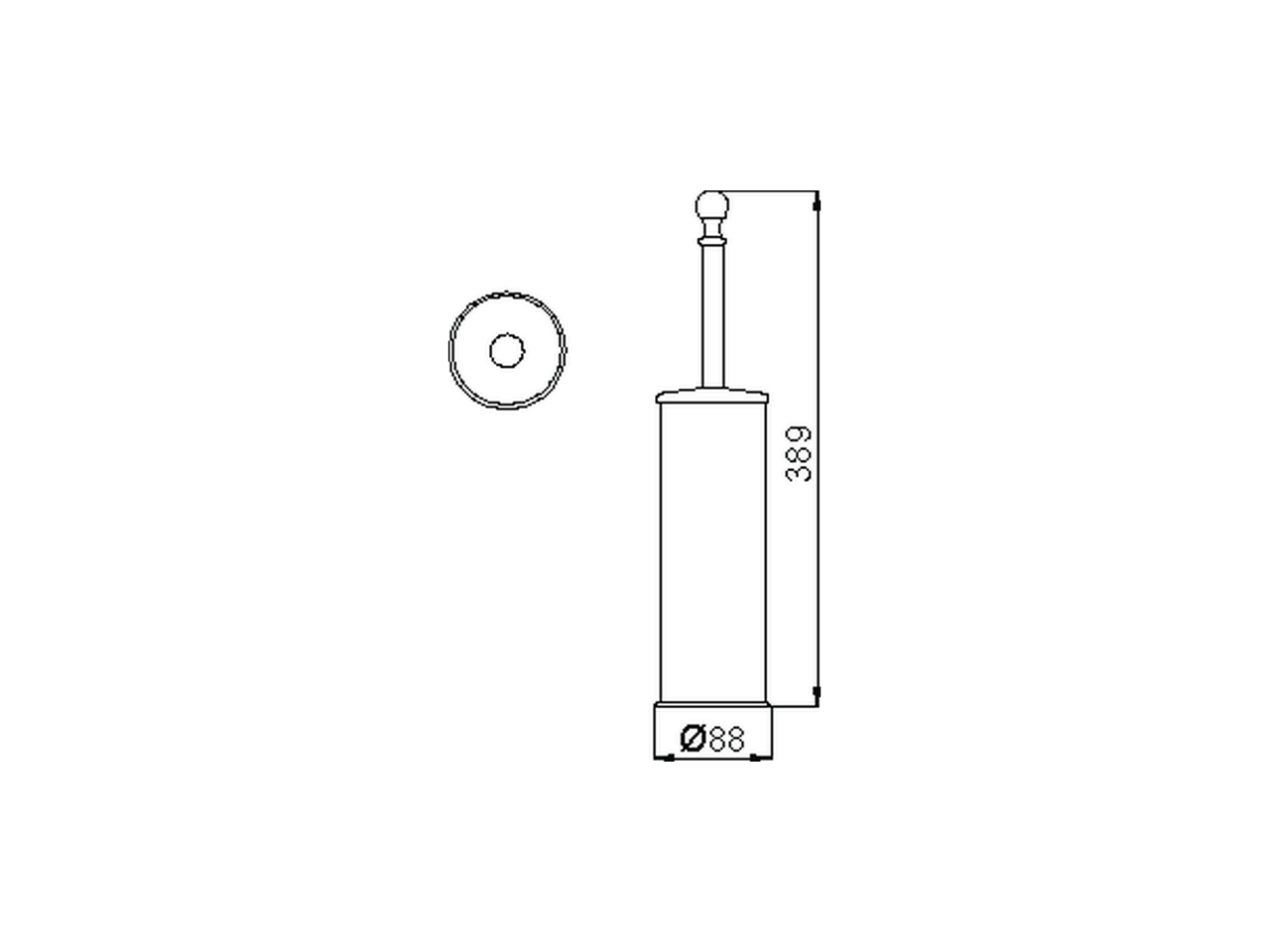 Brush holder ARCANA COMPONENTS_AR090650 - v1