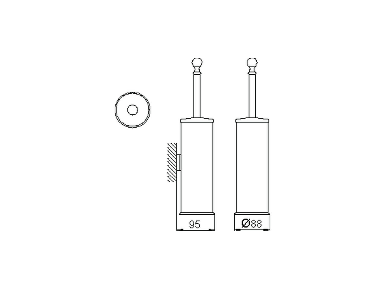 Brush holder ARCANA COMPONENTS_AR090651 - v1