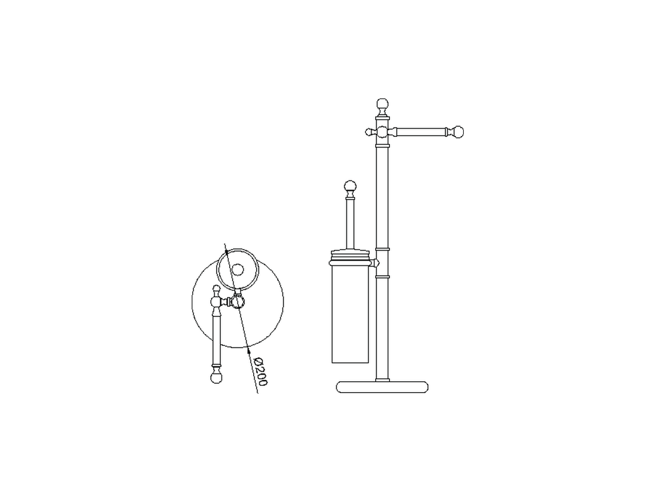 Standing set ARCANA COMPONENTS_AR090950 - v1