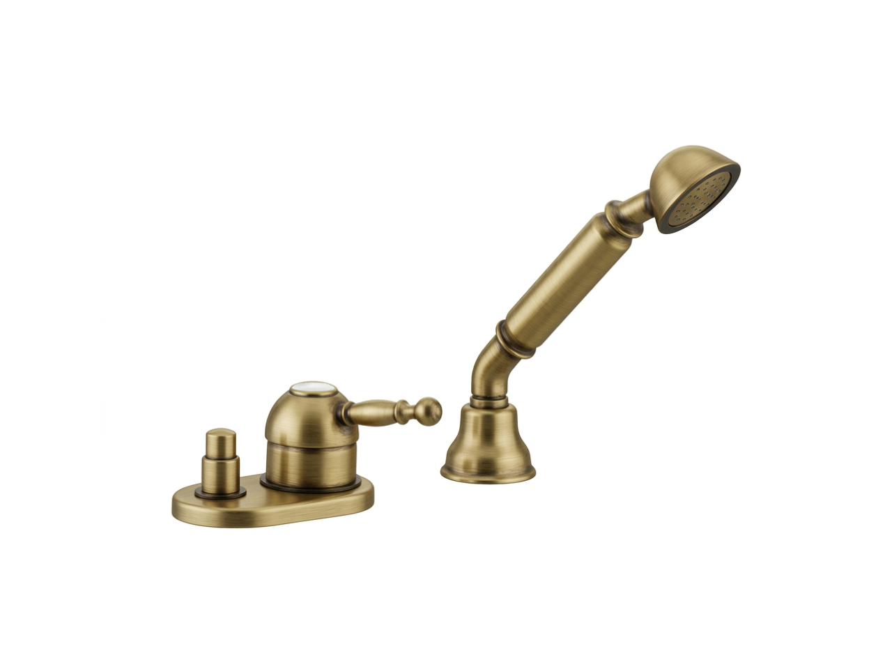 Deck mounted 2-hole single lever bath mixer ARCANA ROYAL_AY001290 -1