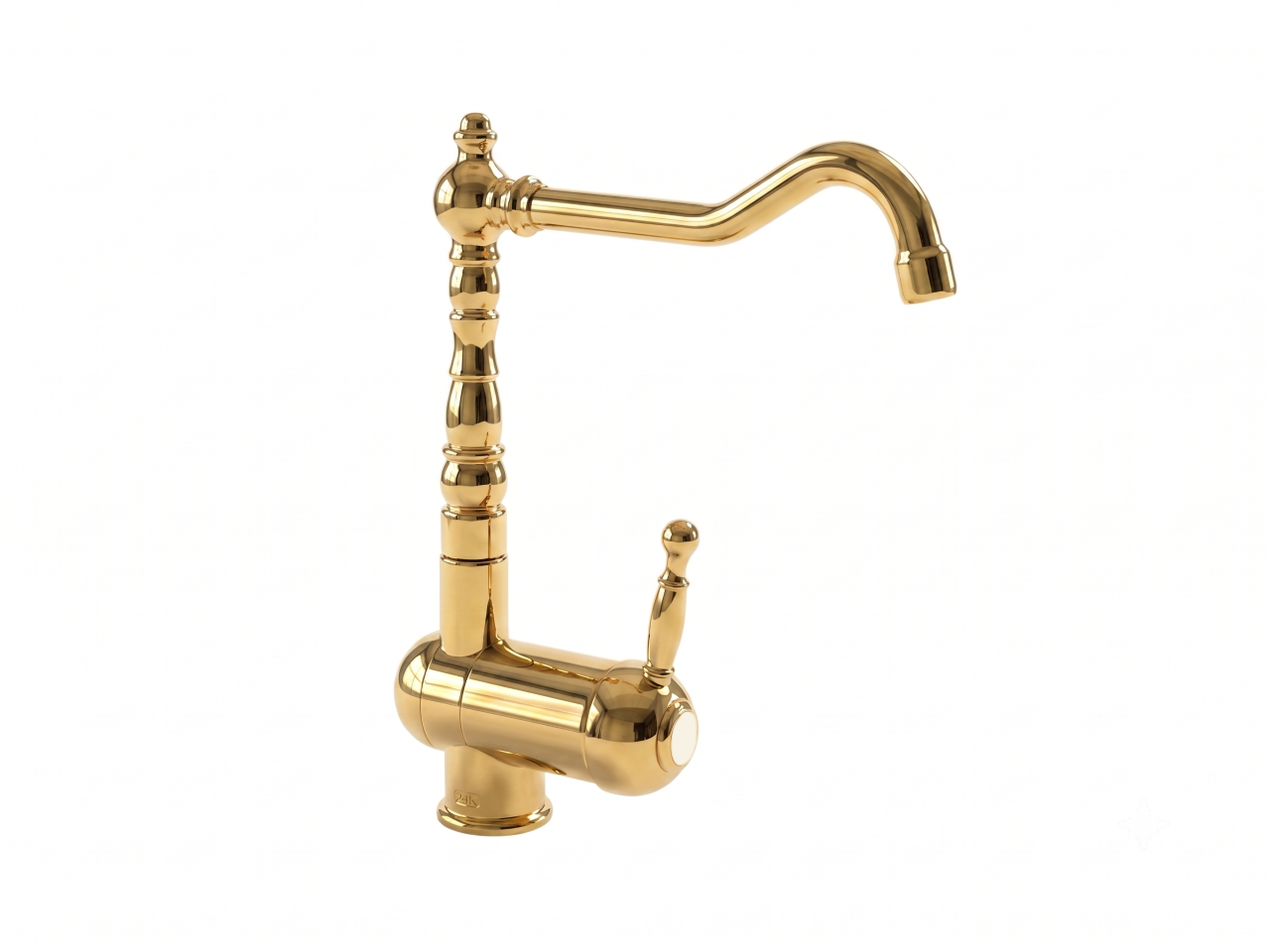 Single lever sink mixer with reclined spout ARCANA ROYAL_AY001530 -1