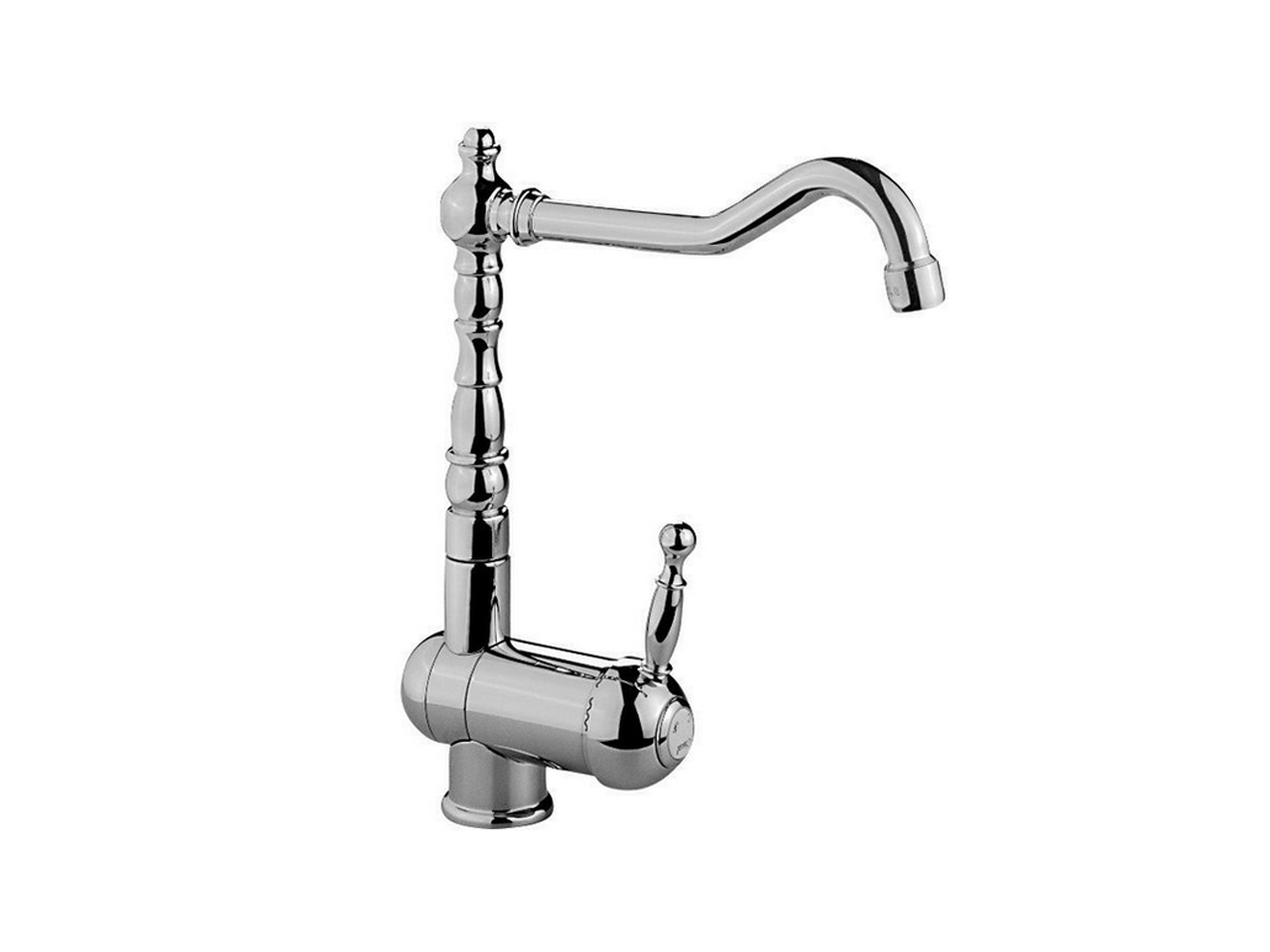 CisalSingle lever sink mixer with reclined spout KITCHEN_AY001530