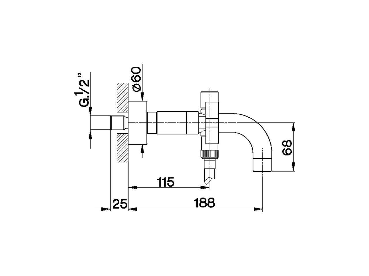 Bath mixer BARCELONA_BA000133 - v1