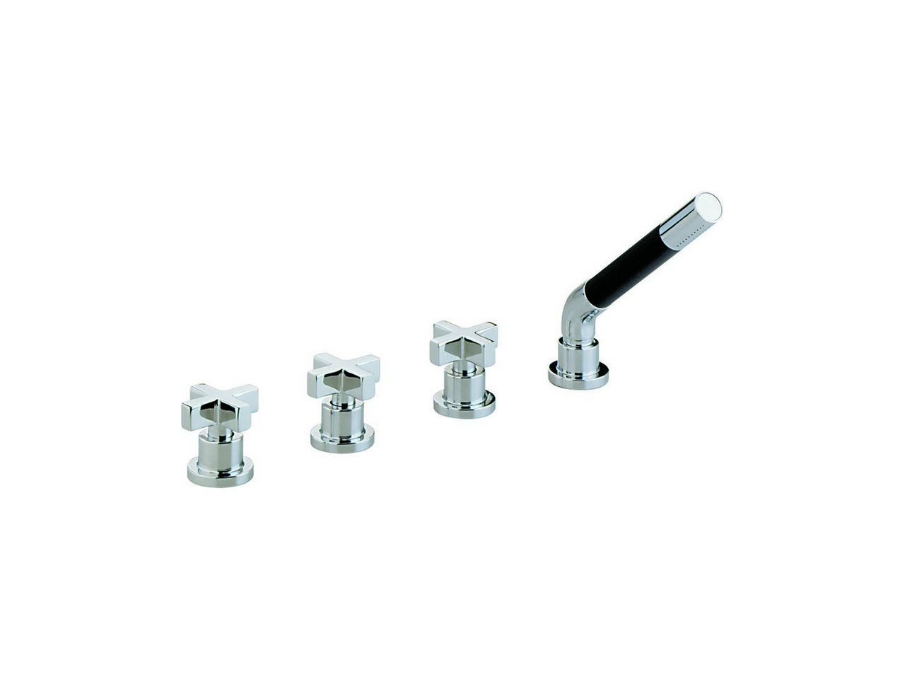 CisalDeck-mounted 4-hole bath mixer BARCELONA_BA000290