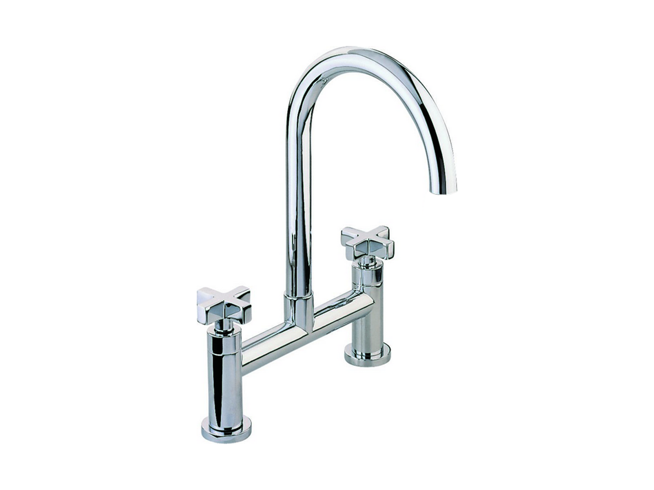 2 hole Sink mixer KITCHEN_BA000720 - v1