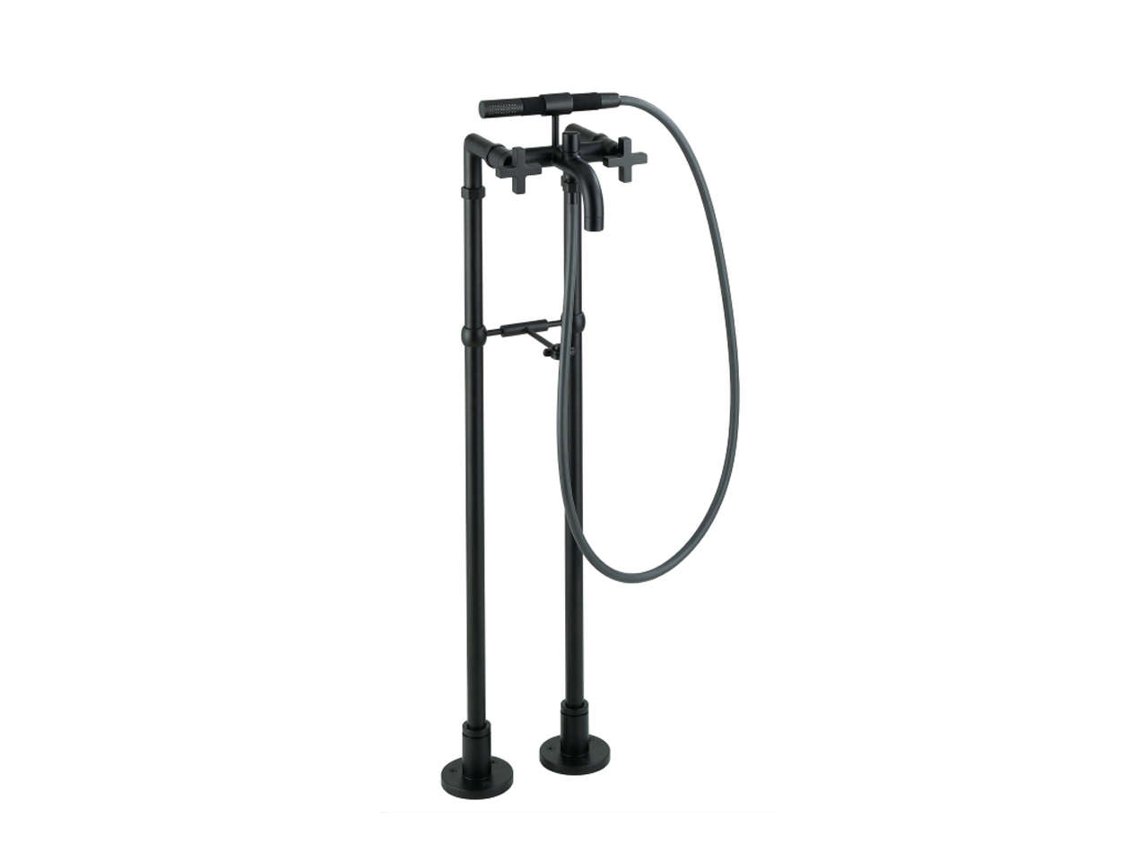 Bath mixer, with floor pillar legs BARCELONA_BA004200 -1