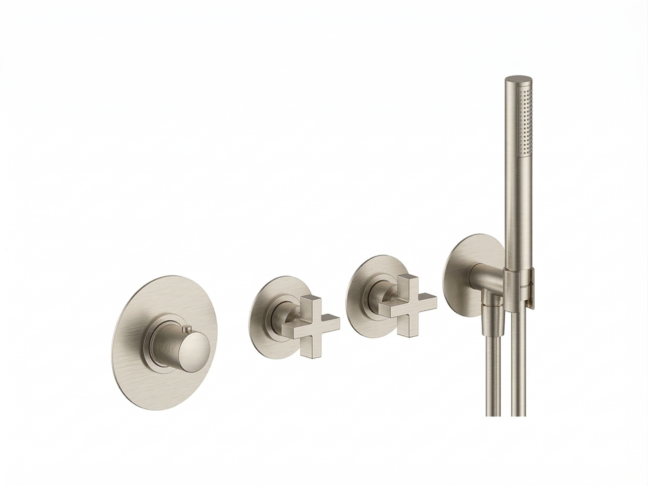 Cover Part for 2 Outlet Concealed Thermo. Valve BARCELONA_BA00R250 -1