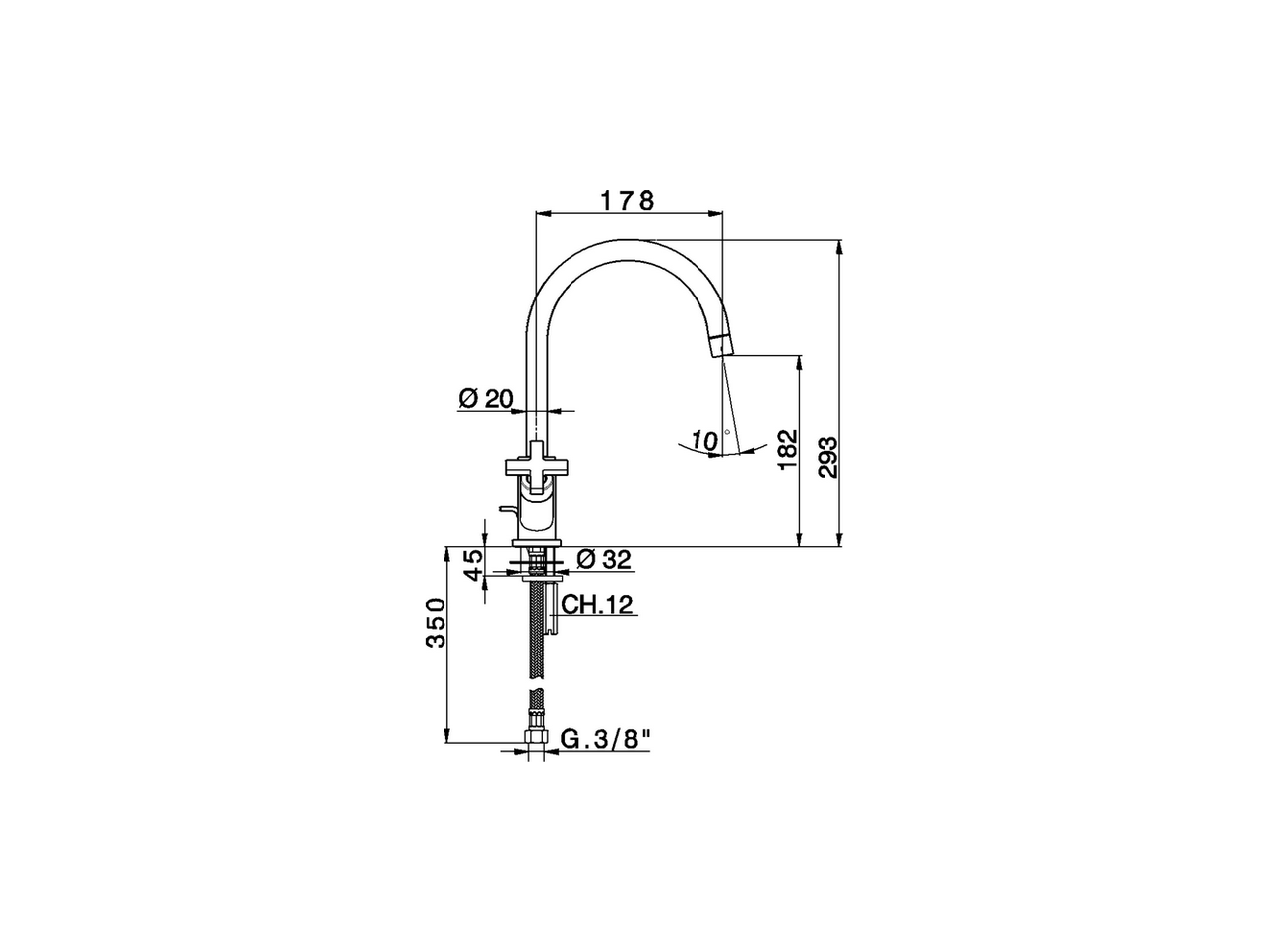 Sink mixer KITCHEN_BQ000531 - v1