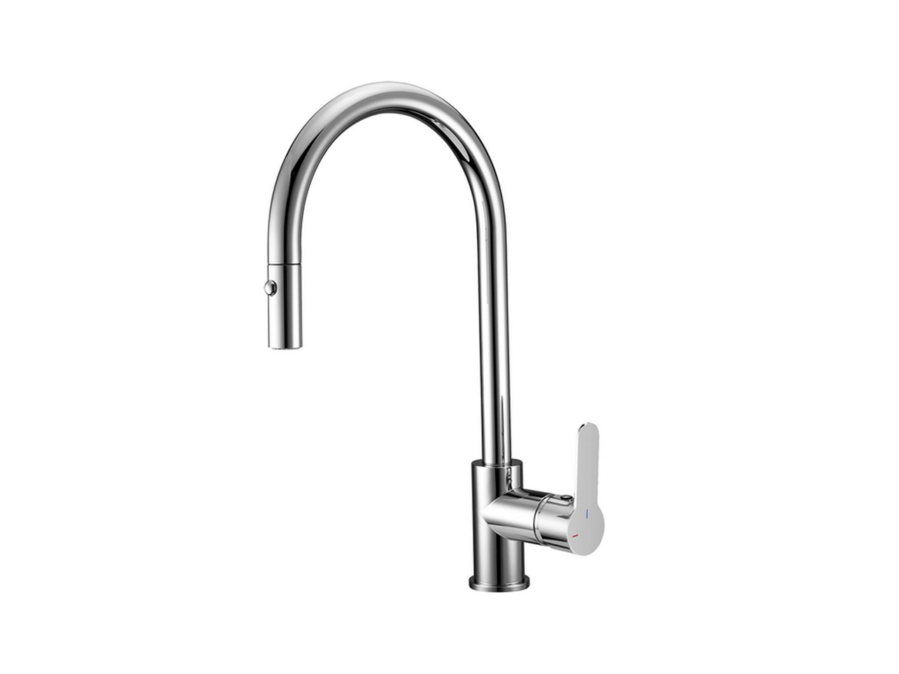 CisalSingle lever sink mixer ES with pull out handspray KITCHEN_C2000575
