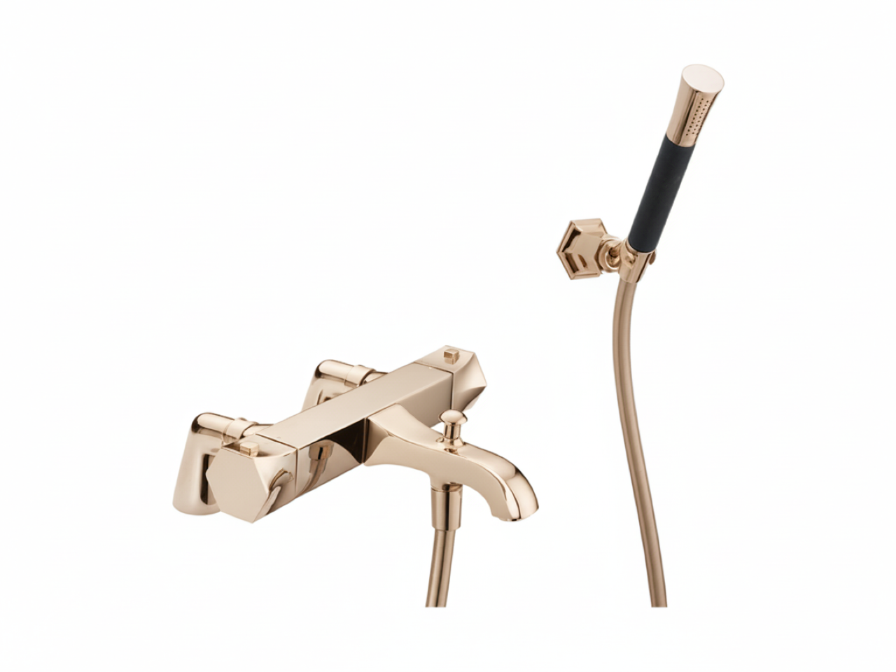 Thermostatic bath mixer, with shower set CHERIE_CED28010 -1