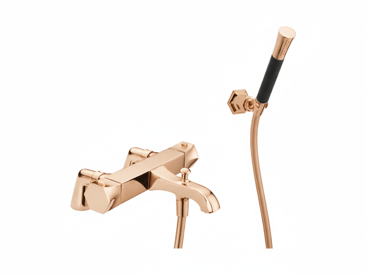 Thermostatic bath mixer, with shower set CHERIE_CED28010 -1