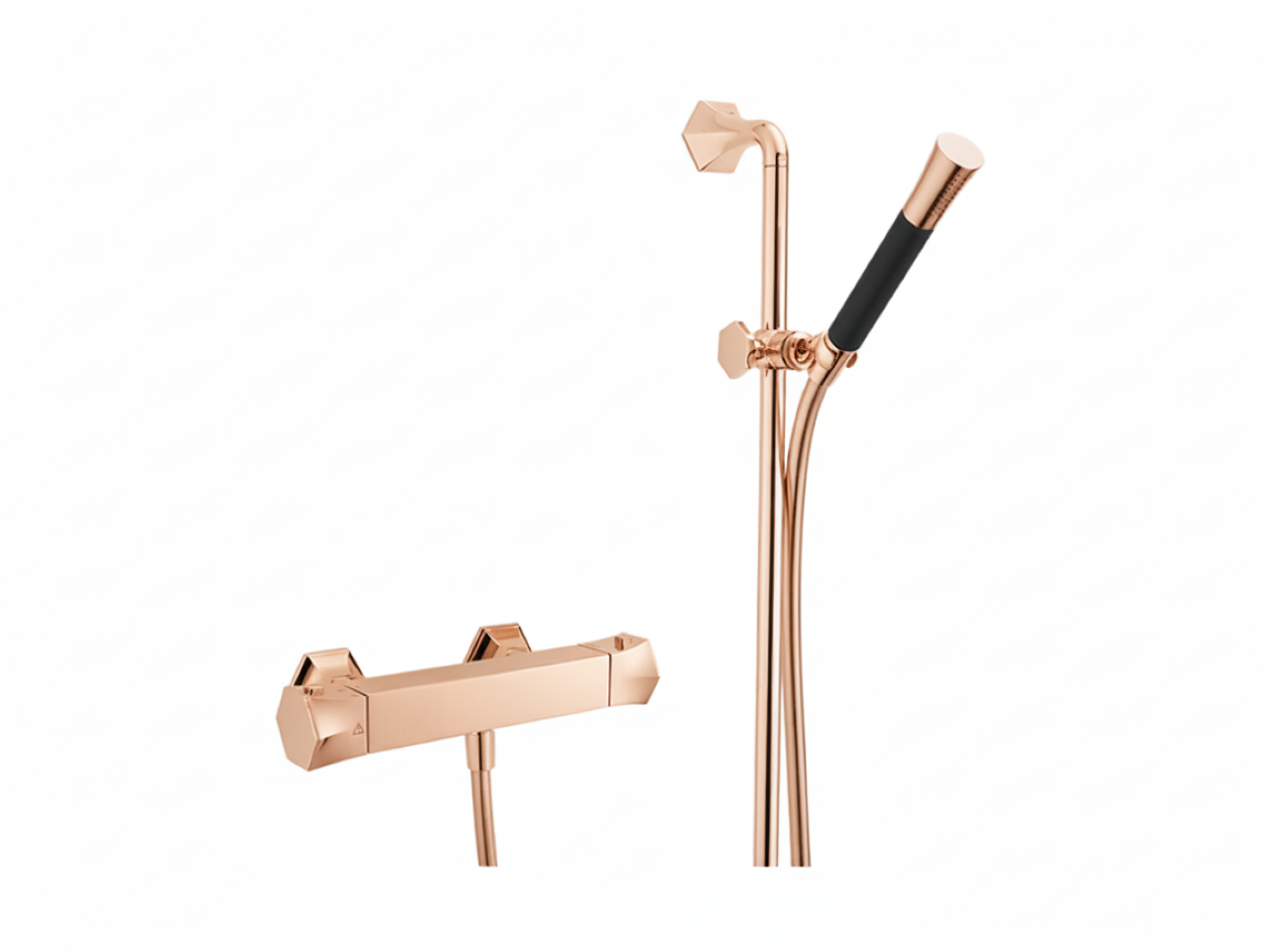 Thermostatic shower mixer with sliding bar CHERIE_CES01010 -1