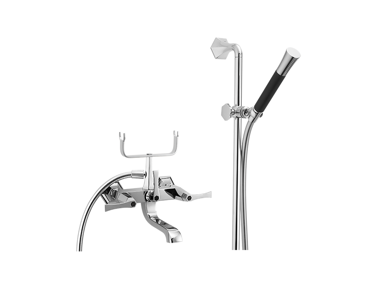CisalBath mixer, with shower set CHERIE_CF000060
