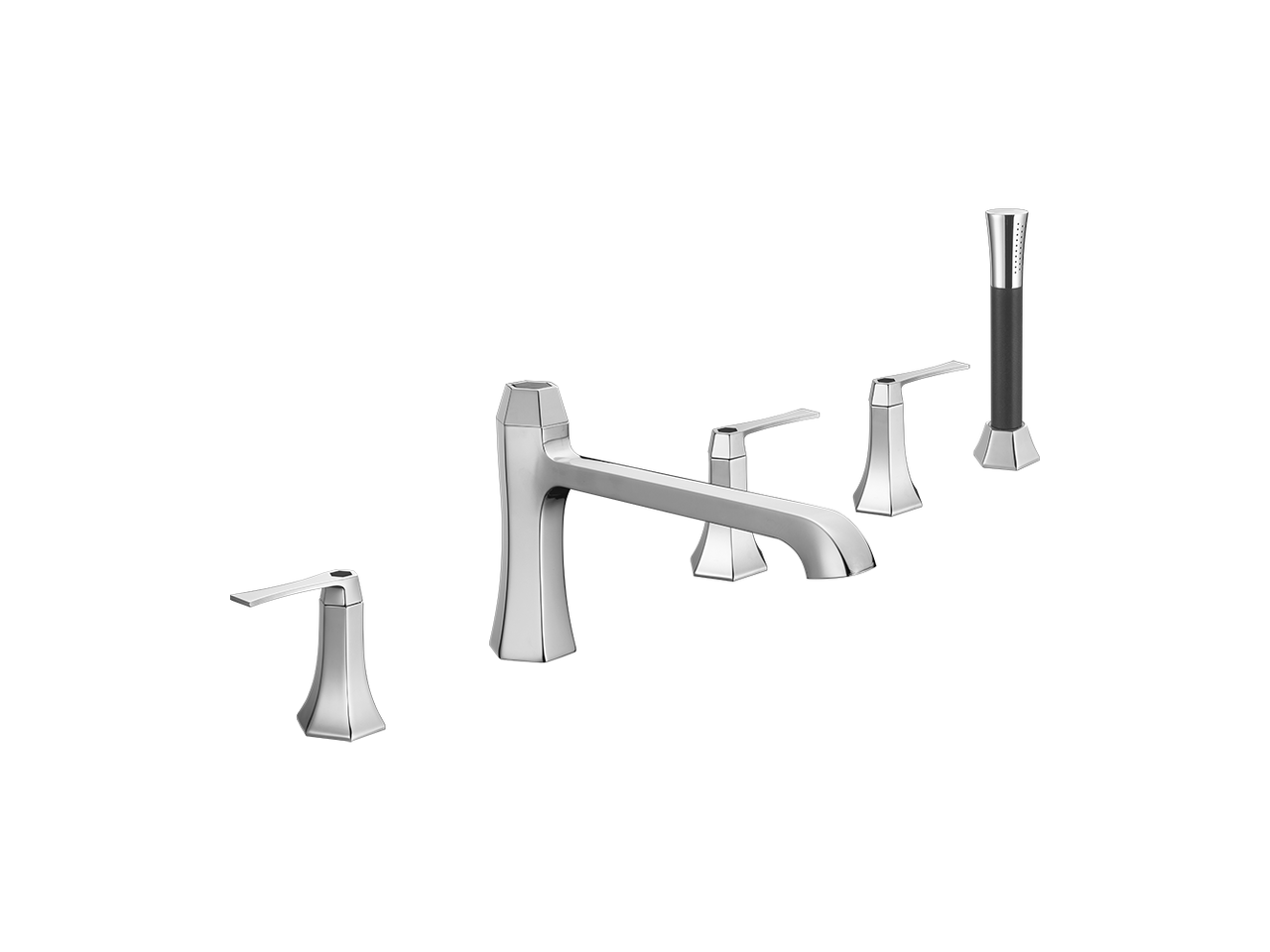 CisalDeck-mounted 5-hole bath mixer CHERIE_CF000260