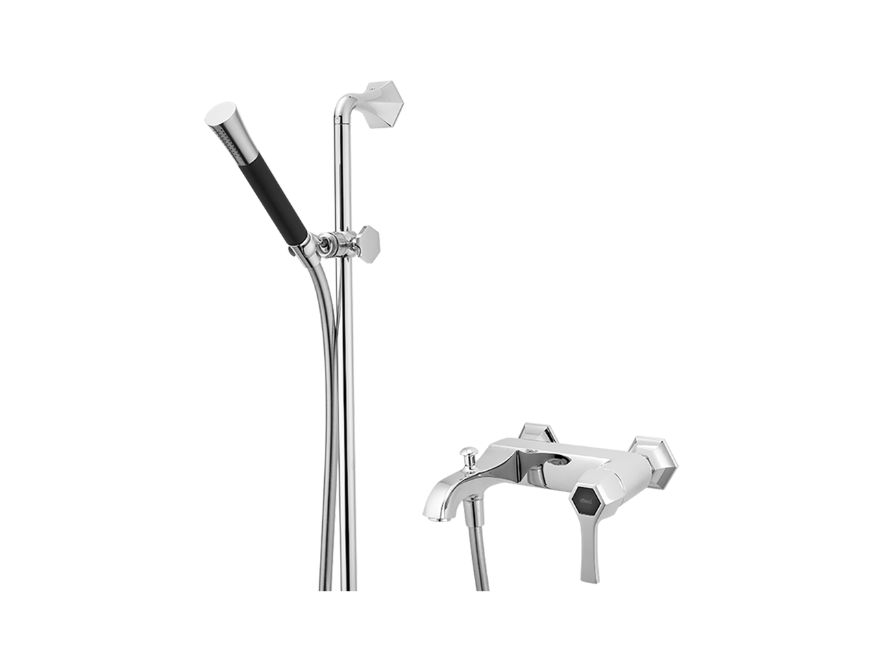 CisalSingle lever bath mixer, with shower set CHERIE_CH000064
