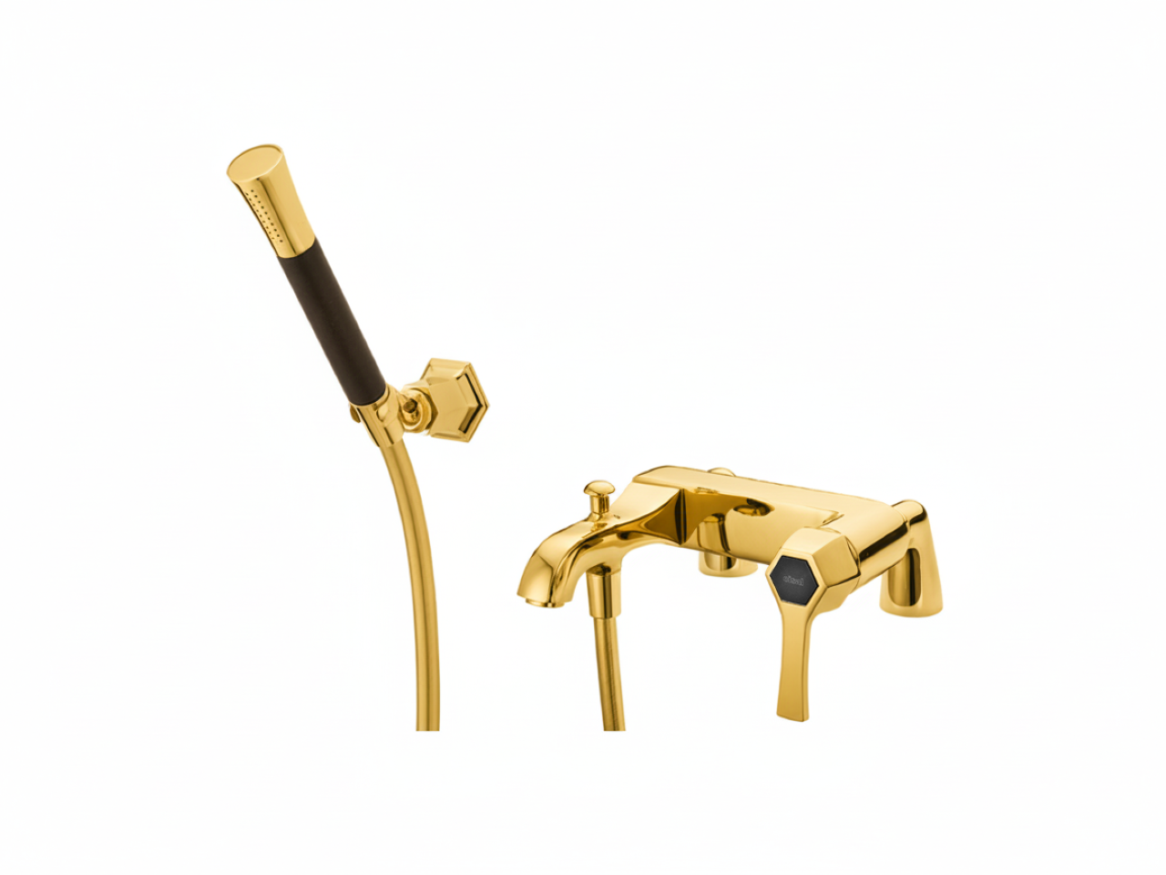 Single lever bath mixer, with shower set CHERIE_CH000094 -1