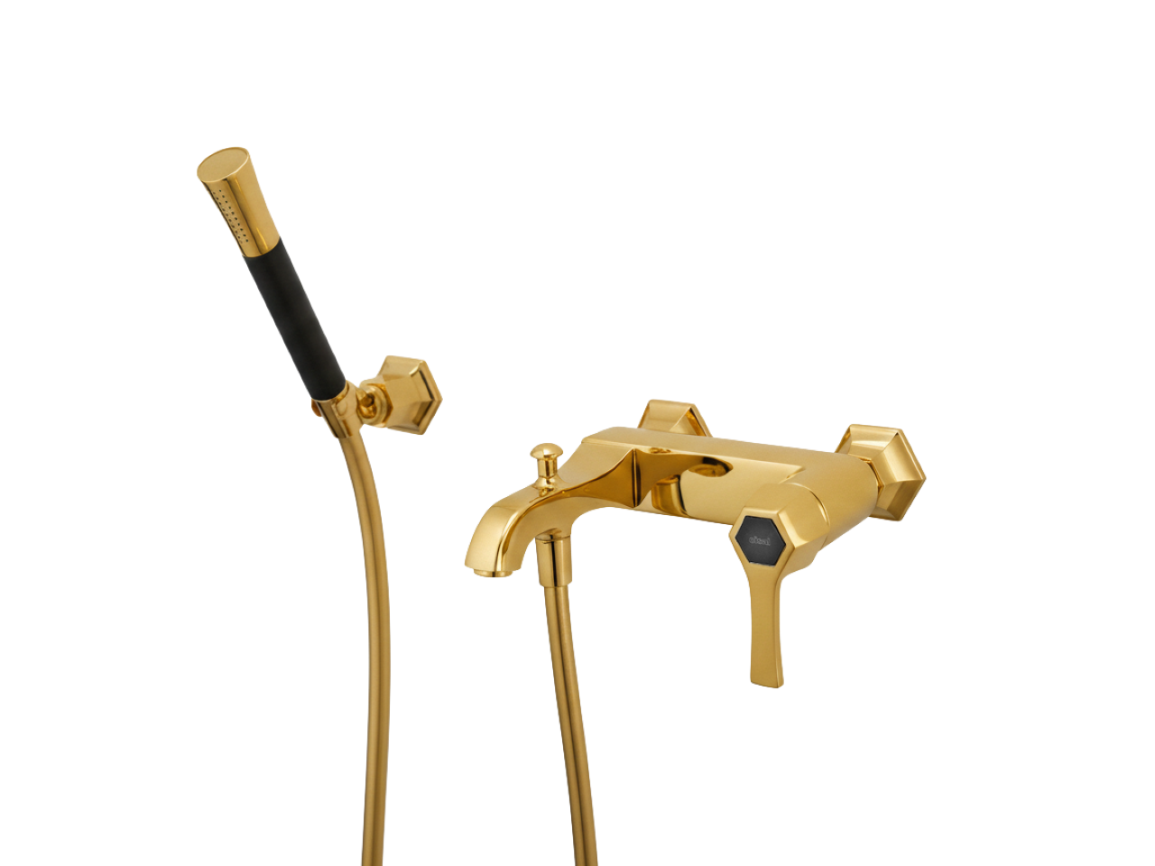 Single lever bath mixer, with shower set CHERIE_CH000124 -1