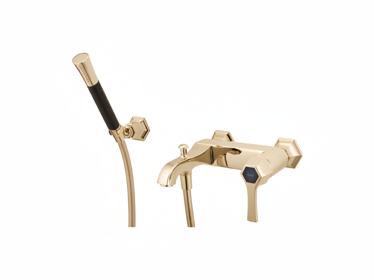 Single lever bath mixer, with shower set CHERIE_CH000124 -1