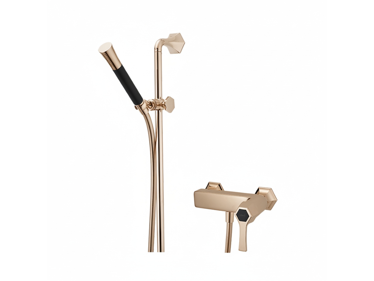 Single lever shower mixer, with shower set CHERIE_CH000464 -1