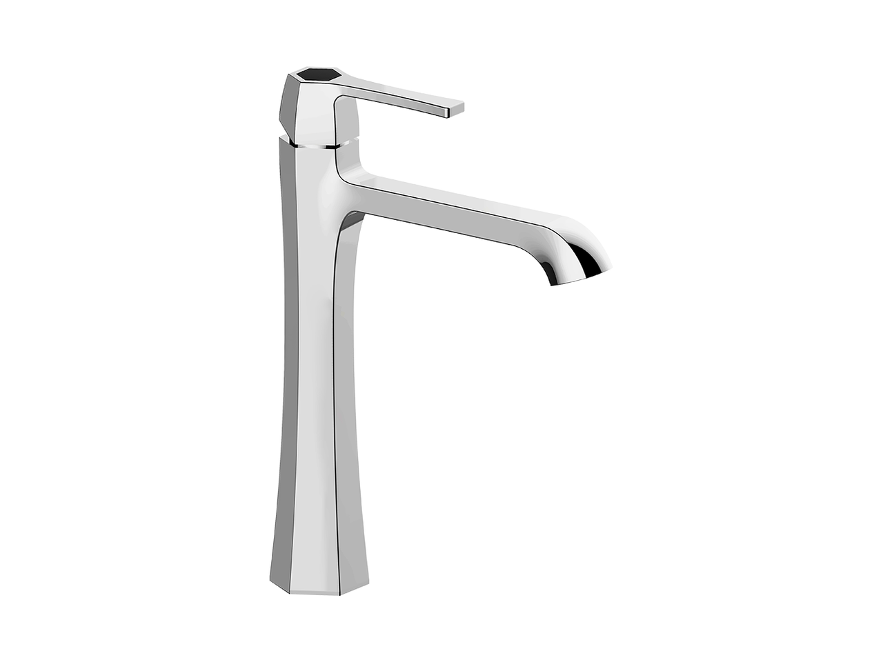 Single lever 200 tall washbasin mixer CHERIE_CH003544 - v1