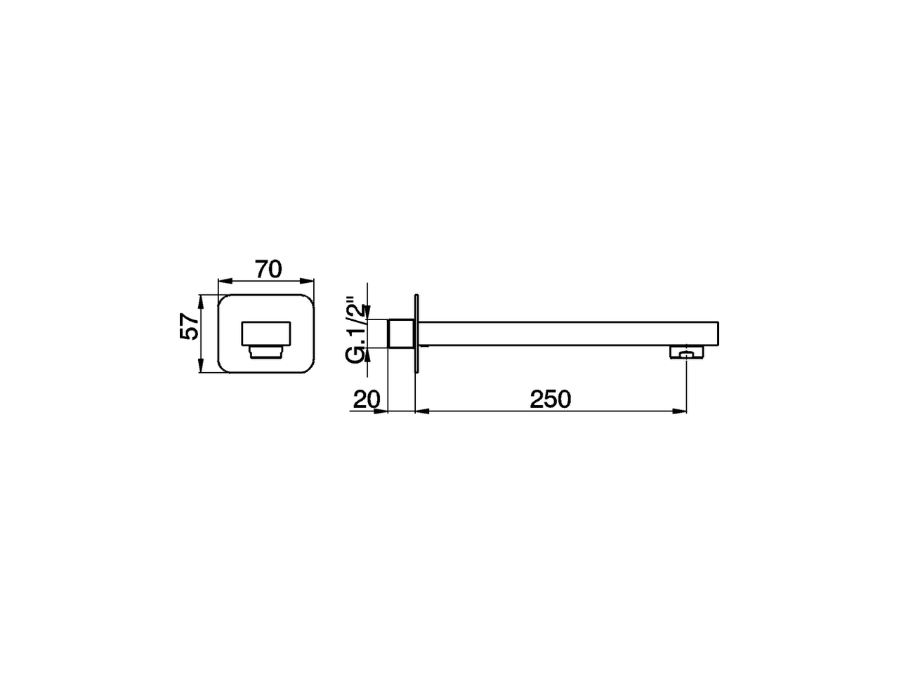 Filler spout CUBIC_CU000241 - v1