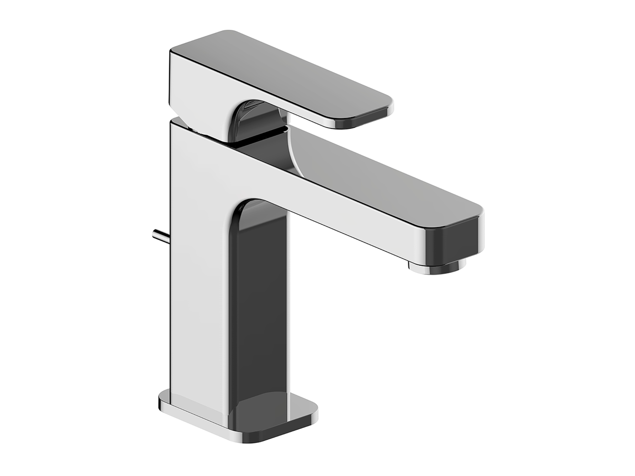 CisalSingle lever 'large' washbasin mixer CUBIC_CU000490
