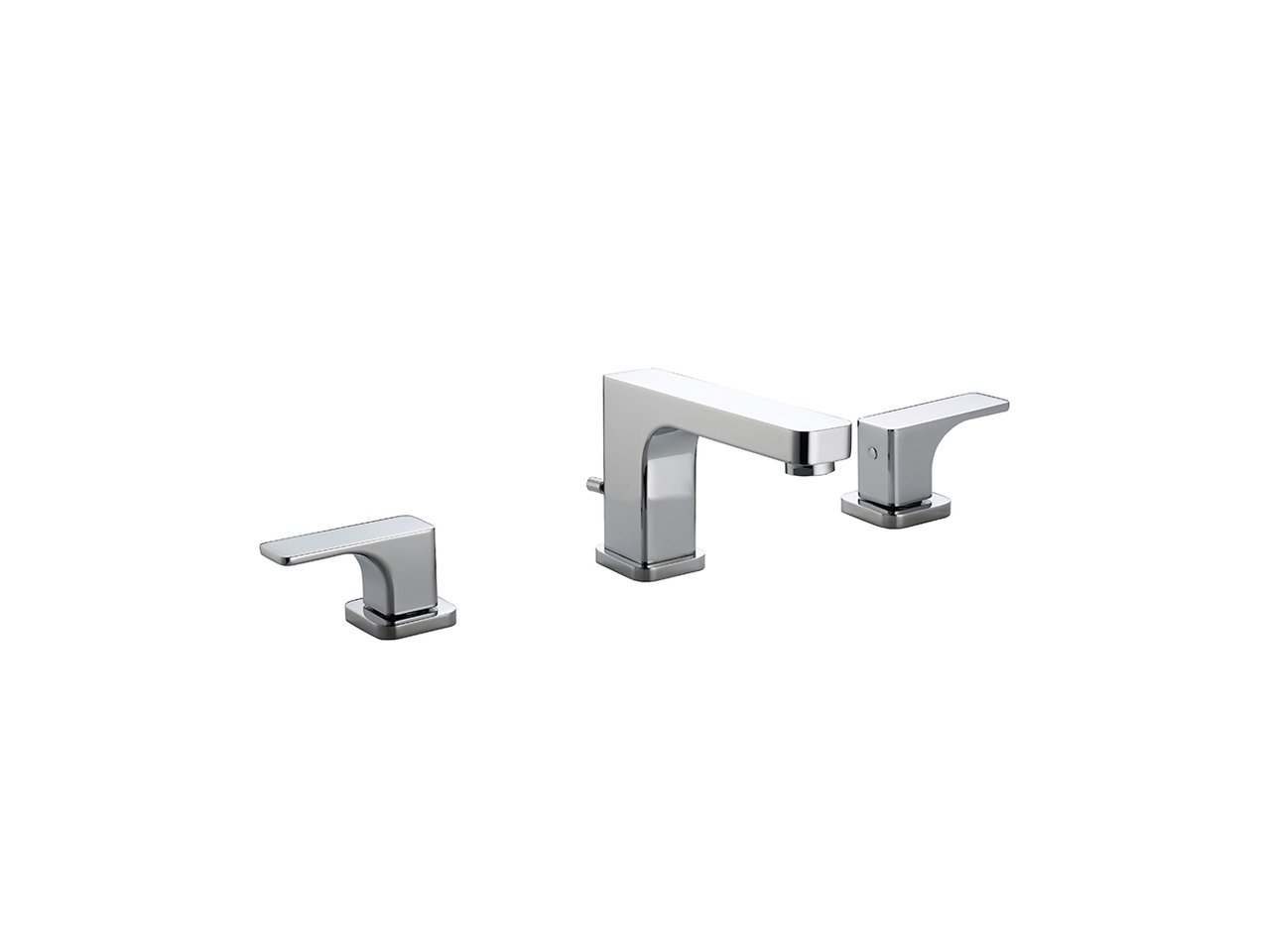 Cisal3 hole washbasin mixer CUBIC_CU001020