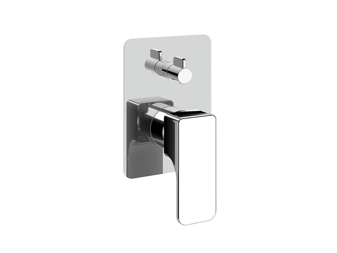 CisalExposed part for concealed S.L.bath-shower valve CUBIC_CU002300