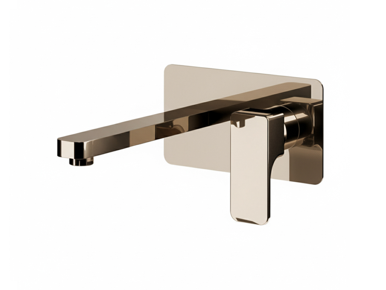 Exposed part for single lever washbasin valve CUBIC_CU005512 -1