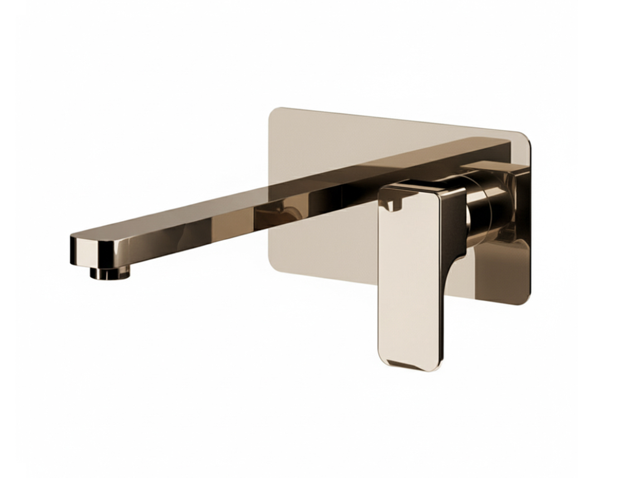 Exposed part for single lever washbasin valve CUBIC_CU005513 -1