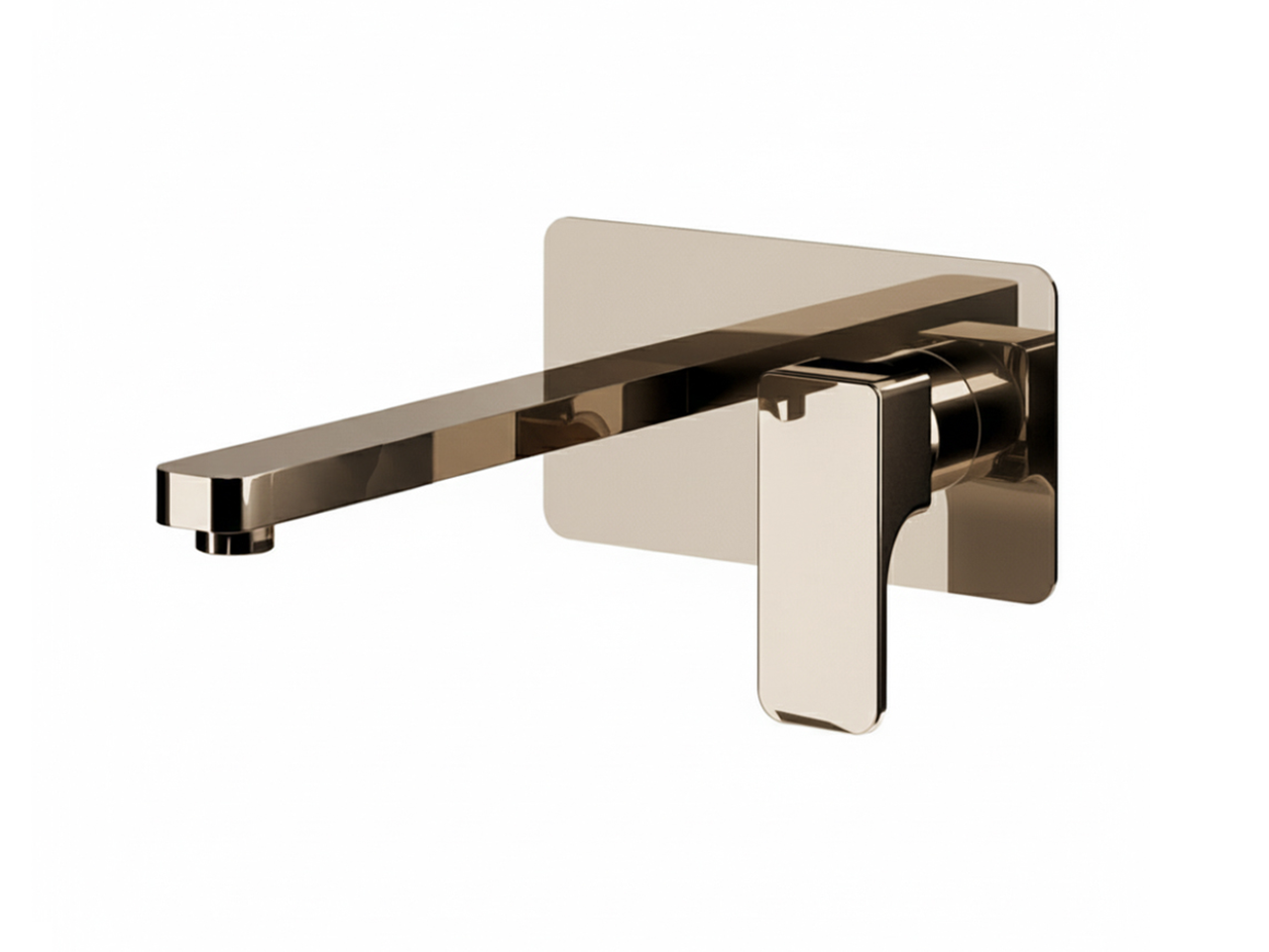 Exposed part for single lever washbasin valve CUBIC_CU005514 -1