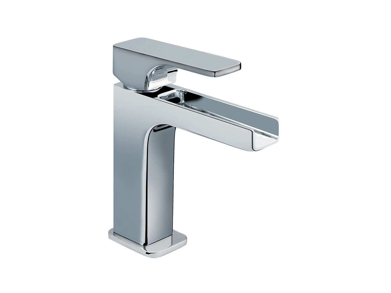 Single lever 'large' washbasin mixer CUBIC_CU00C504 - v1