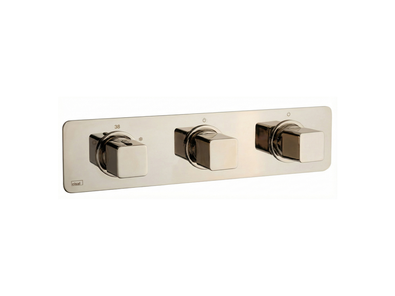 Cover Part for 2 Function Concealed Thermo. Valve CUBIC_CU01R200 -1
