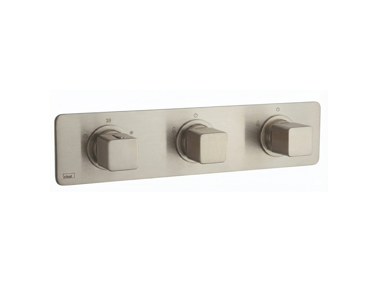 Cover Part for 2 Function Concealed Thermo. Valve CUBIC_CU01R200 -1