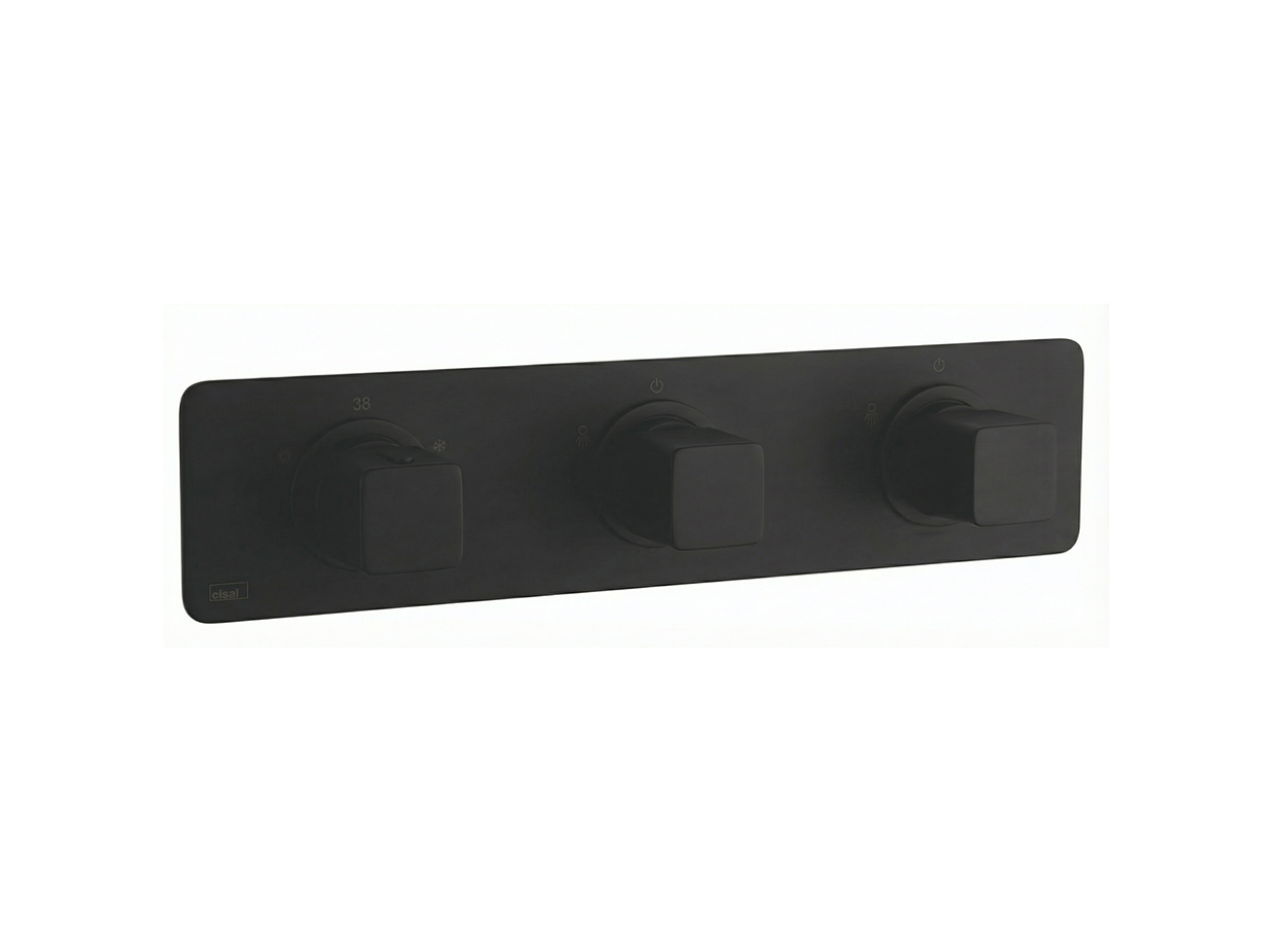 Cover Part for 2 Function Concealed Thermo. Valve CUBIC_CU01R200 -1