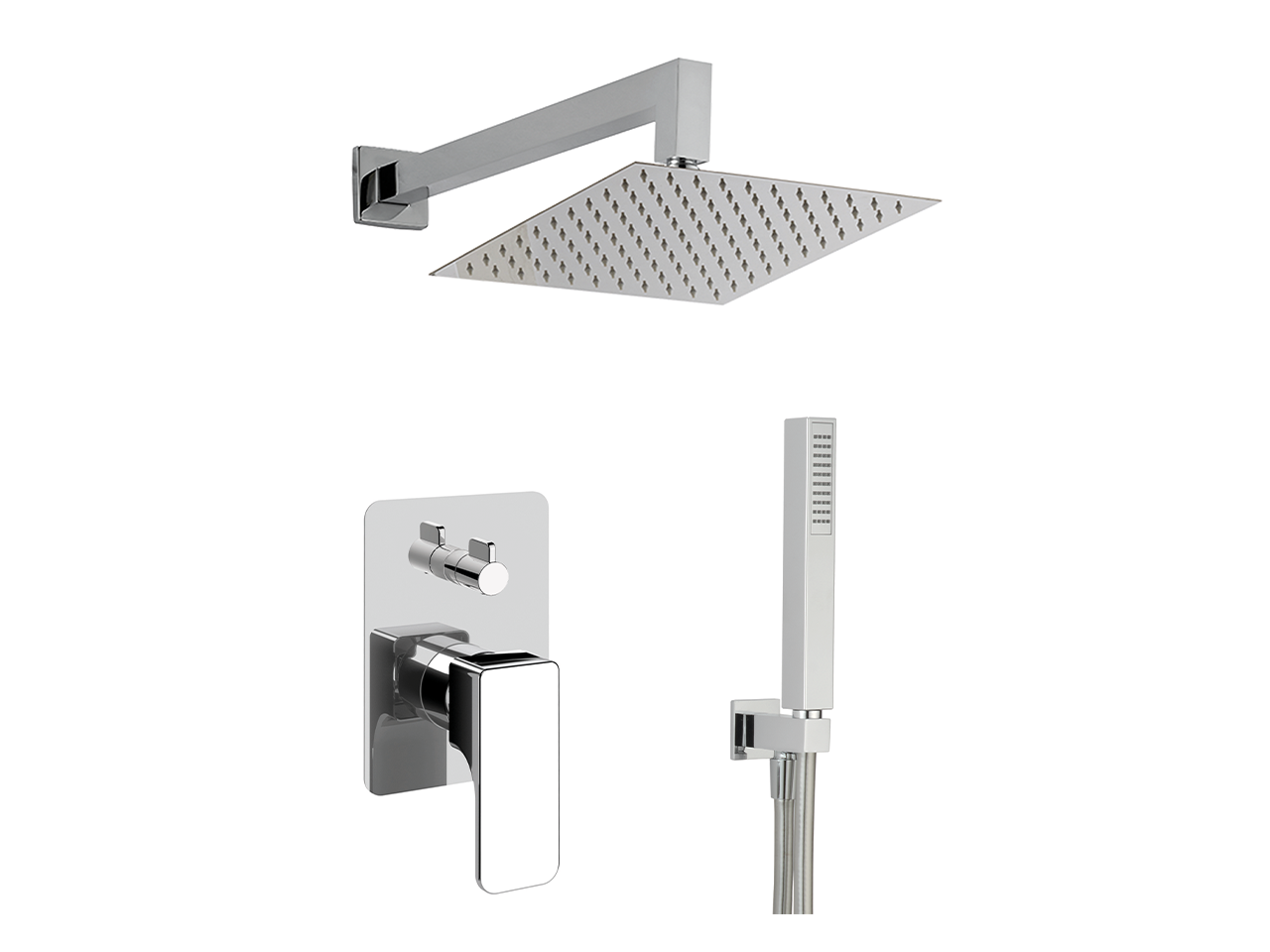 CisalSingle Lever concealed shower set CUBIC_CU0KM030