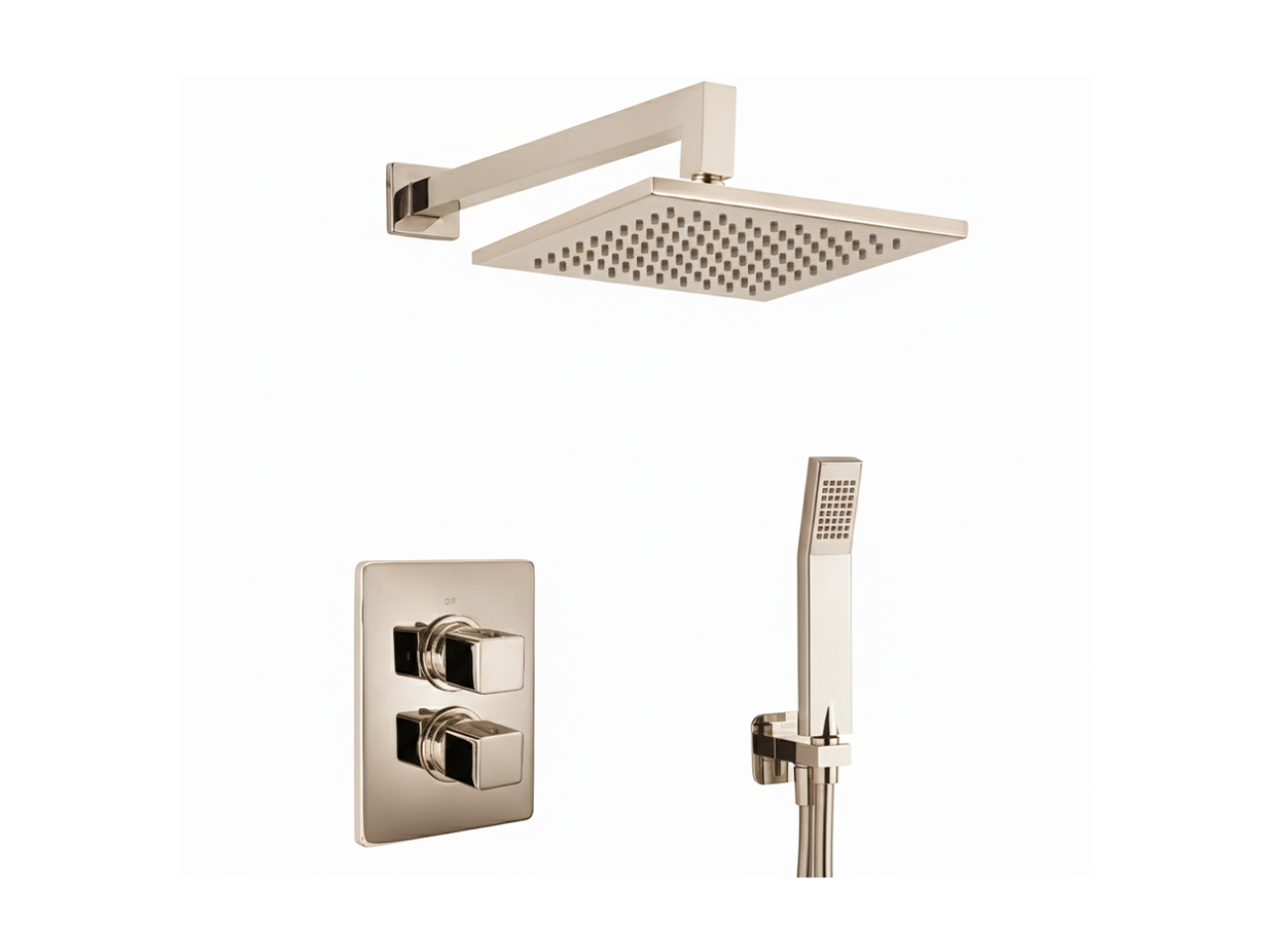 Concealed thermostatic shower mixer CUBIC_CU0KT010 -1