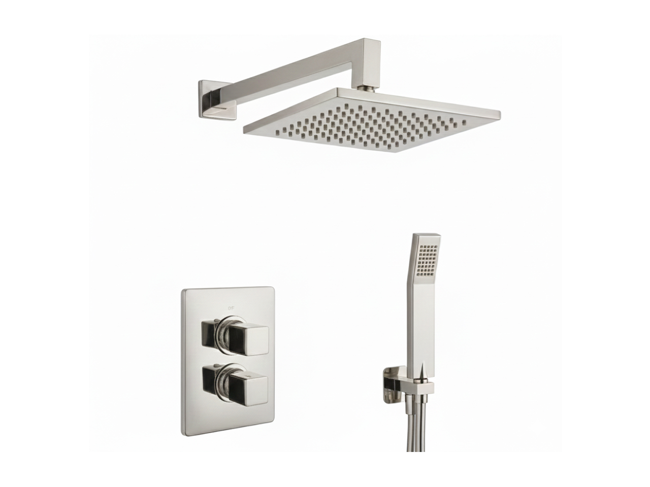 Concealed thermostatic shower mixer CUBIC_CU0KT010 -1