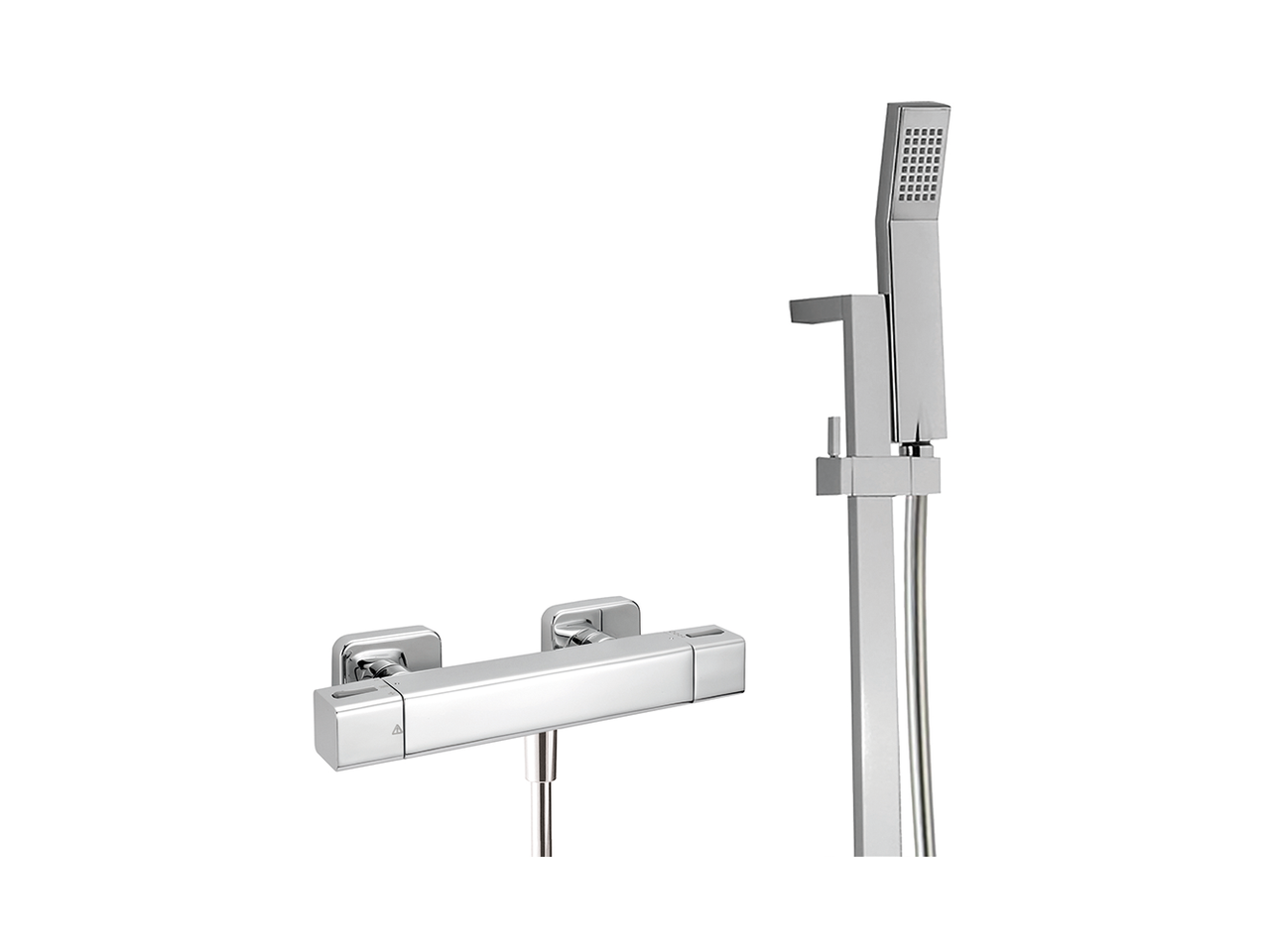 CisalThermostatic shower mixer with sliding bar CUBIC_CUS01020