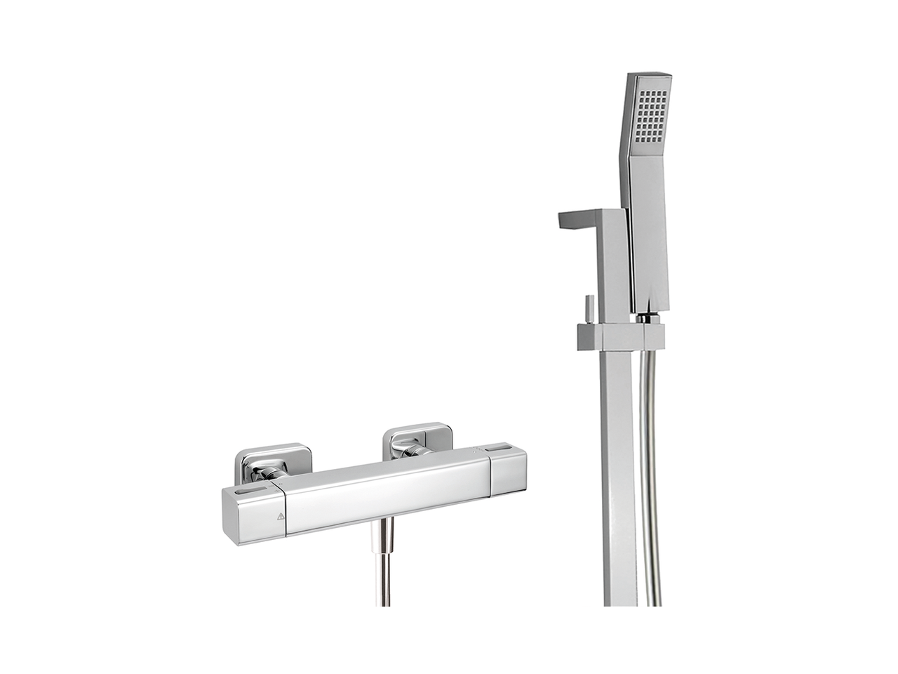 Thermostatic shower mixer with sliding bar CUBIC_CUS01020 - v1