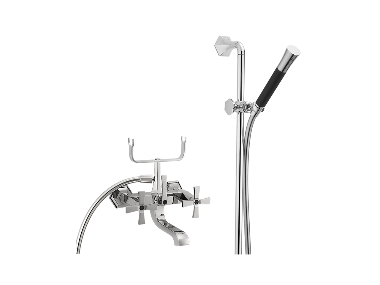 CisalBath mixer, with shower set CHERIE_CX000060